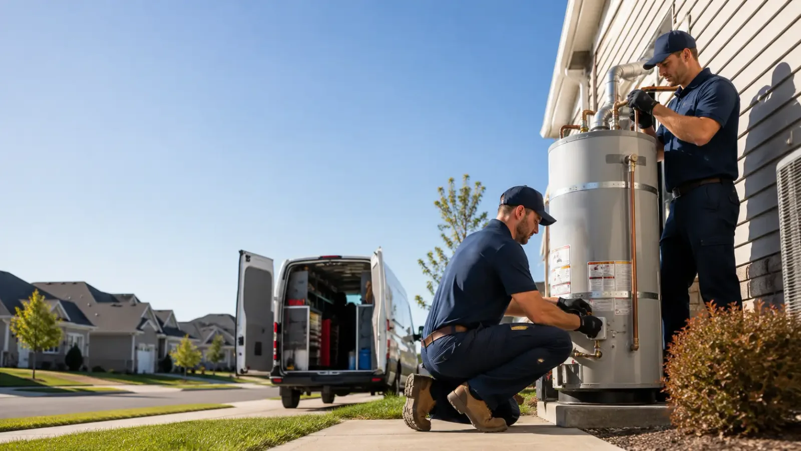 Water Heater Installation in Hamshire, TX